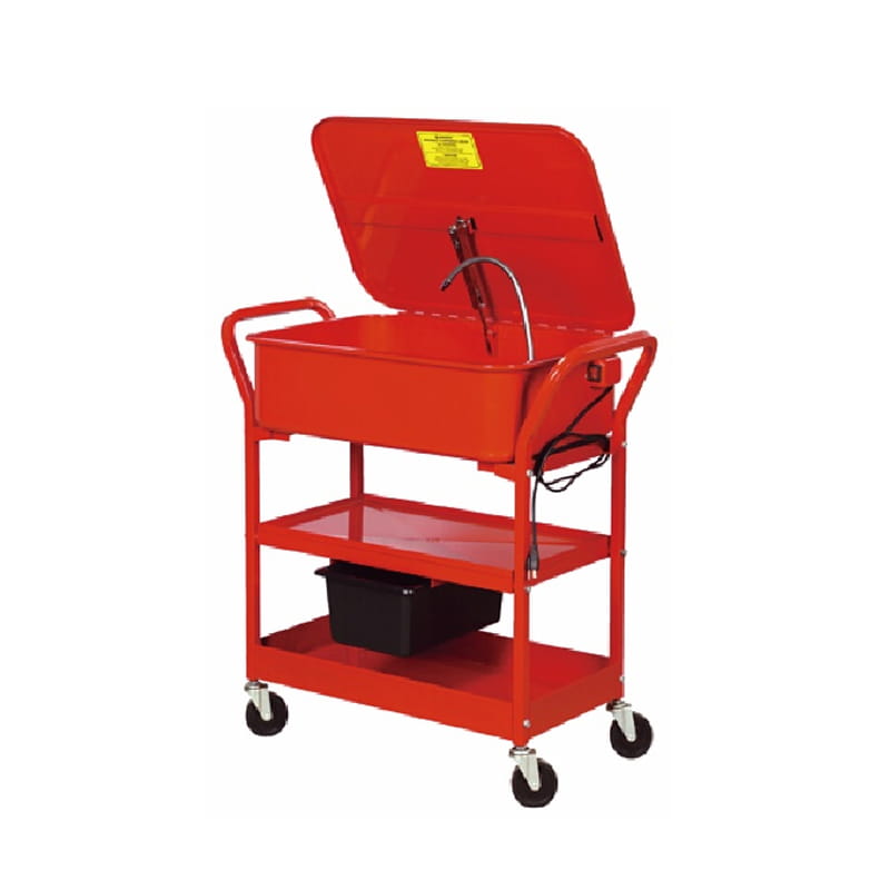 OY2217 Mobile Parts Cleaning Tank 50L Garage Workshop